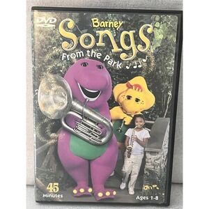 Barney Songs From the Park DVD 2002 Musical Kids Sing Along 45 Minutes 0711-02